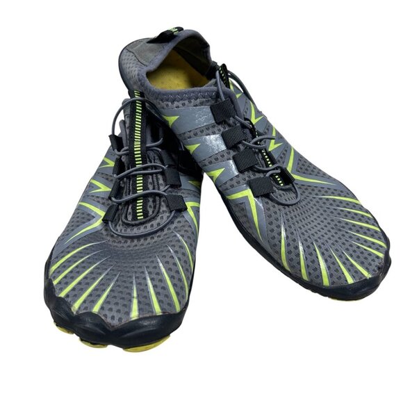 Barefoot Minimalist Sneaker 43 Running Hiking Outdoor Climbing Gray Yellow